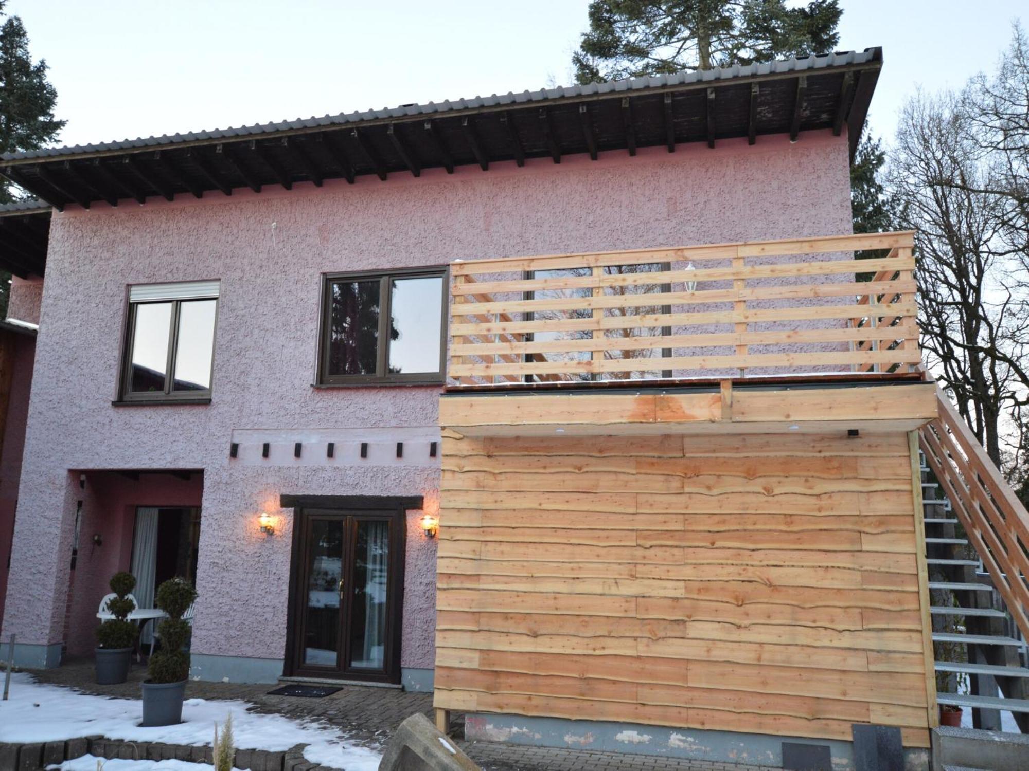 Cosy Apartment In Manderscheid With Balcony Exterior photo
